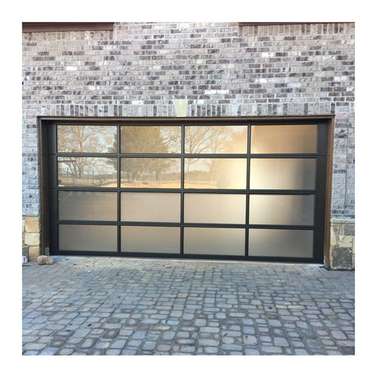 Garage Door New Fashion Luxury Villa Aluminum Glass Garage Roller Door Prices Prices Lowes Electric Garage Door