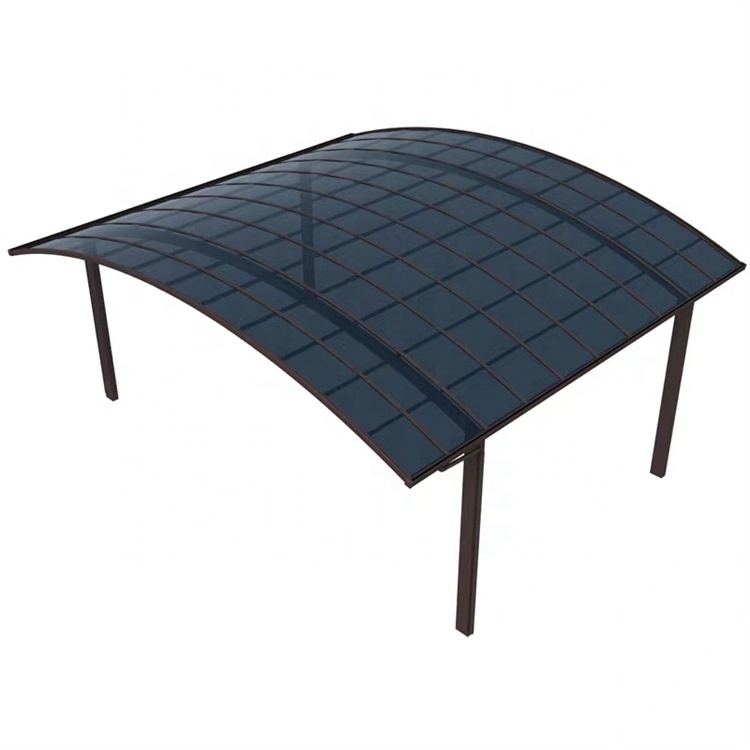 Folding Carport For Villa Car Parking Carport Aluminium Uv Coated Polycarbonate Carport Canopy