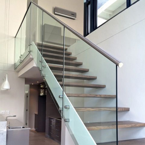 simple steel handrail designs balustrade for stairs design balustrade frameless glass Glass Railing for house