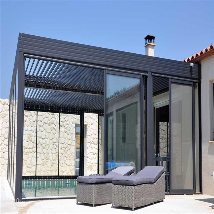 Topwindow Bioclimate Pergola Lamellen Aluminium Extrusion Profile For Aluminum Pergola Gazebo