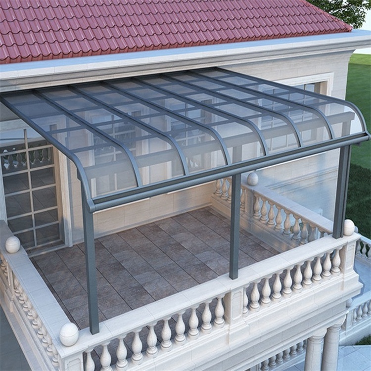 Pergola Sunroom Outdoor Roof Patio Covers Balcony Customized Waterproof Polycarbonate Aluminum Awning Canopy