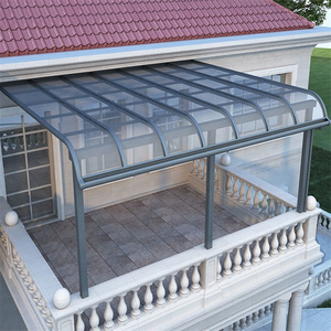 Pergola Sunroom Outdoor Roof Patio Covers Balcony Customized Waterproof Polycarbonate Aluminum Awning Canopy