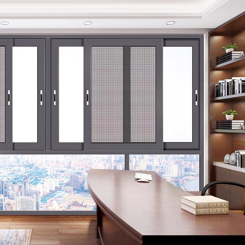 metal doors with window aluminium with grill sliding window price in philippines