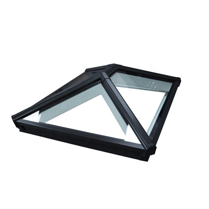 Best Price Fixed Acrylic Dome Glass Skylight Aluminum Roof Skylight Window With Double Glazing Clear skylight