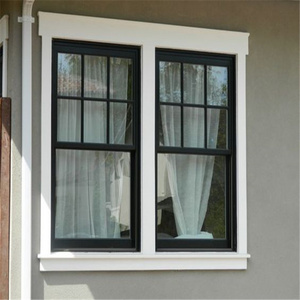 Topwindow Aluminium Single Vinyl Sliding Casement Top Pvc Aluminum Double Hung Window Price