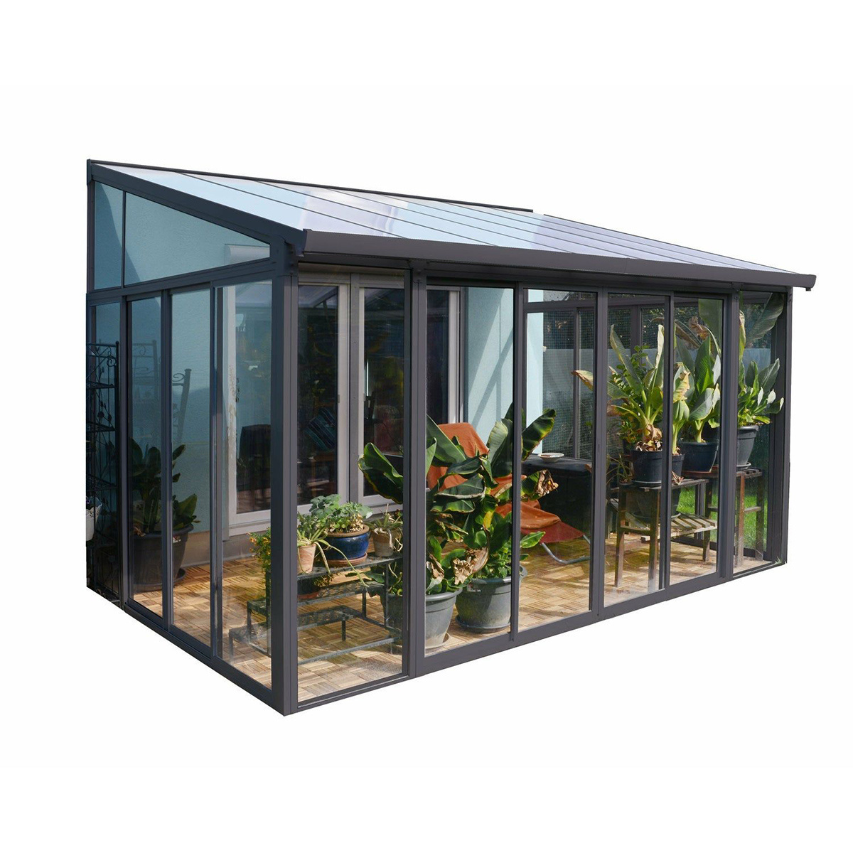 Glass House Winter Garden Sunroom Factory portable outdoor Sun Room For Swimming Pool Sun sunroom glass hous Of House