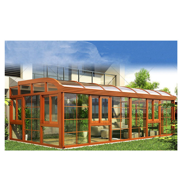 prefabricated aluminum frame sunroom glass panels for sale glass conservatories house sunroom price conservatory