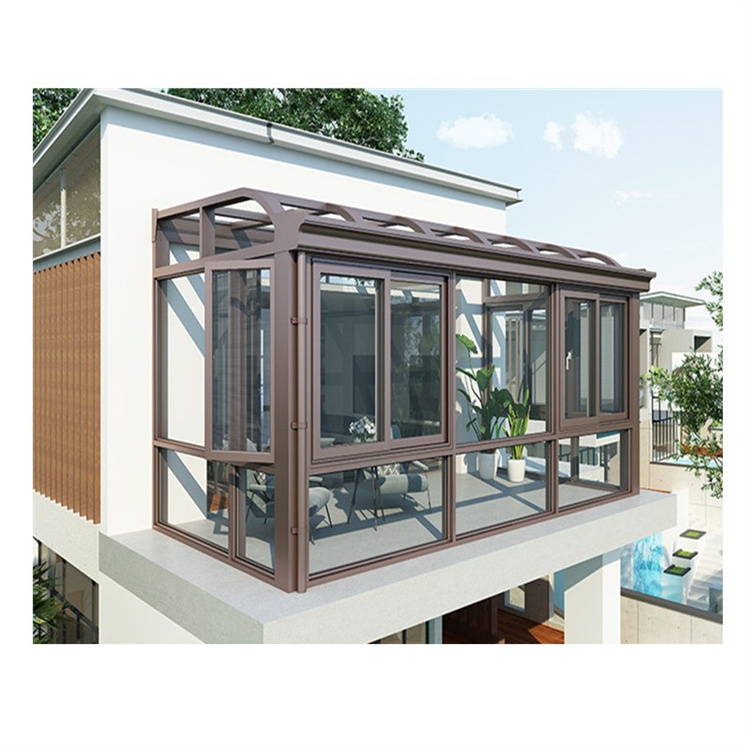 prefabricated aluminum frame sunroom glass panels for sale glass conservatories house sunroom price conservatory