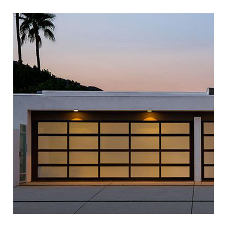 Garage Door New Fashion Luxury Villa Aluminum Glass Garage Roller Door Prices Prices Lowes Electric Garage Door