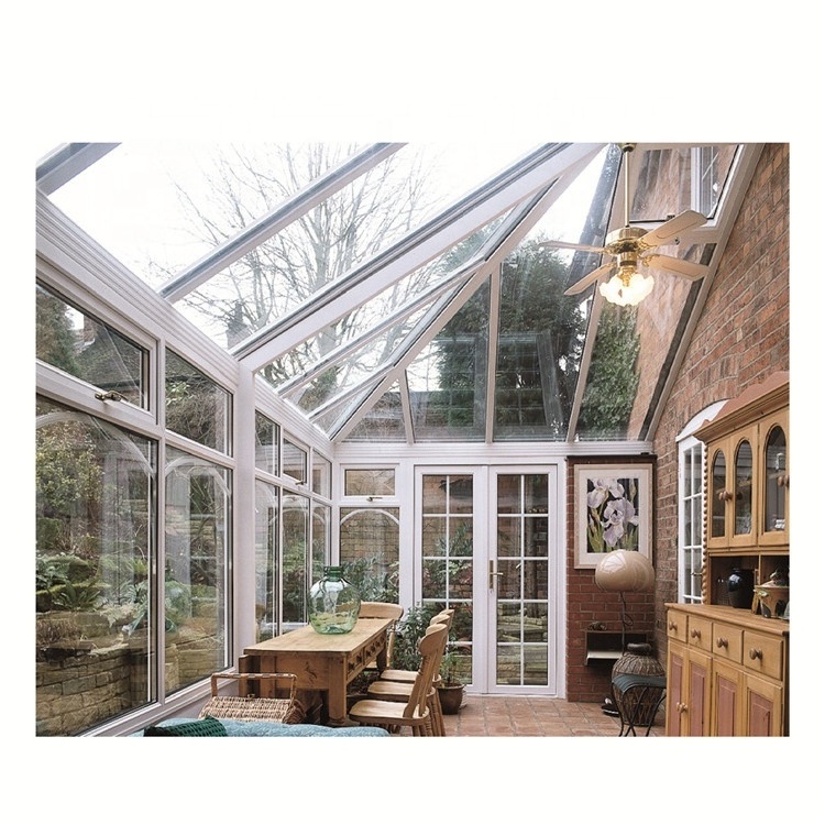 Glass House Winter Garden Sunroom Factory Lowe Tempered Outdoor Sun Room For Swimming Pool Sun Shade Canopy Patio Side Of House