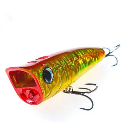 Jetting Inner Ball Hot Sales 8.5g15g Popper Fishing Lures Topwater Floating Bait Hard Lure Z Shape For Bass Snakehead