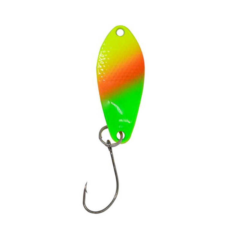 High Quality Attractive Colorful Spoon 3g Spoon Fishing lure Metal Lure Freshwater Saltwater for Trout Seabass Carp