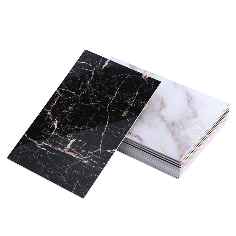 Pvc Marble Wall Panel Outdoor 1220x2880 High gloss Marble UV Board Stone Plastic UV Plate for Interior Decoration