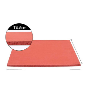 40*60cm Insulation Materials Sponge Sheet EPDM Silicone Conductive Foam Pads Rubber Gasket 20mm Thick Roll