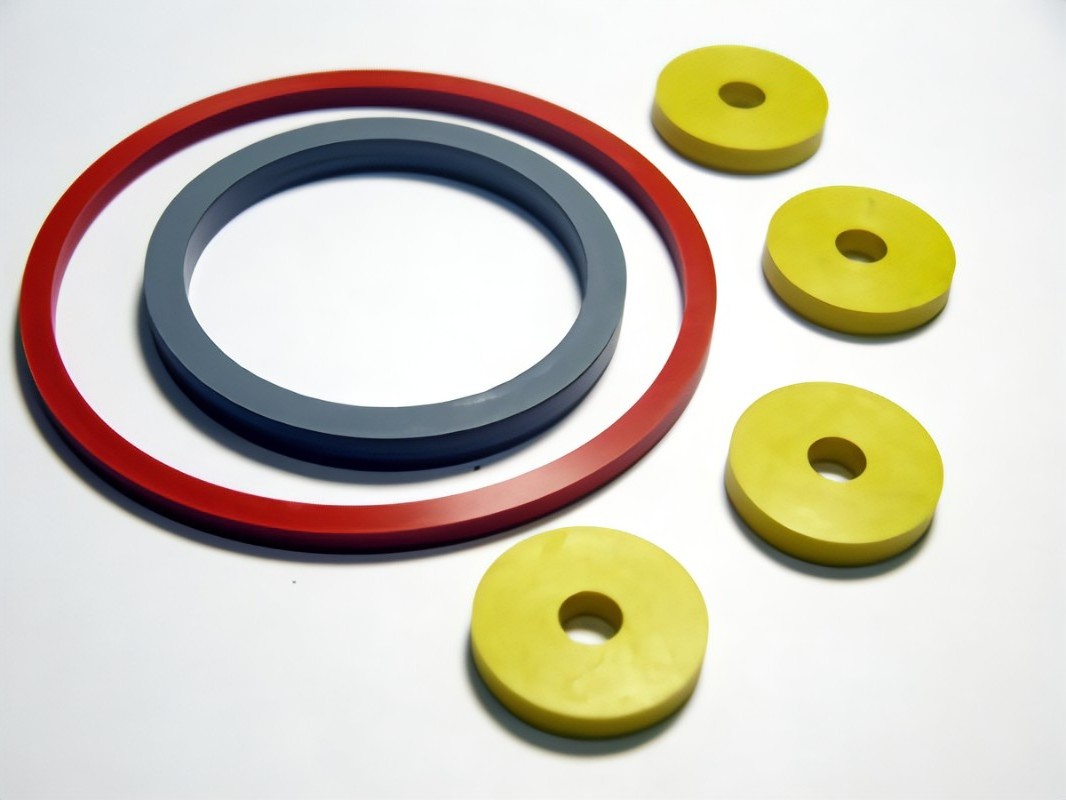 Custom High Temperature Molded Grooved Round Syringe Silicone Sealing Rubber Seal Gasket for Oven Door Seals