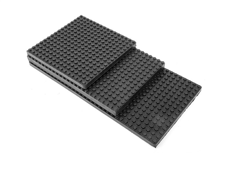 Custom Mold Reclaimed Rubber Block Ballistic Hard Solid Tractor Recycled Rubber Blocks for Gym Floor