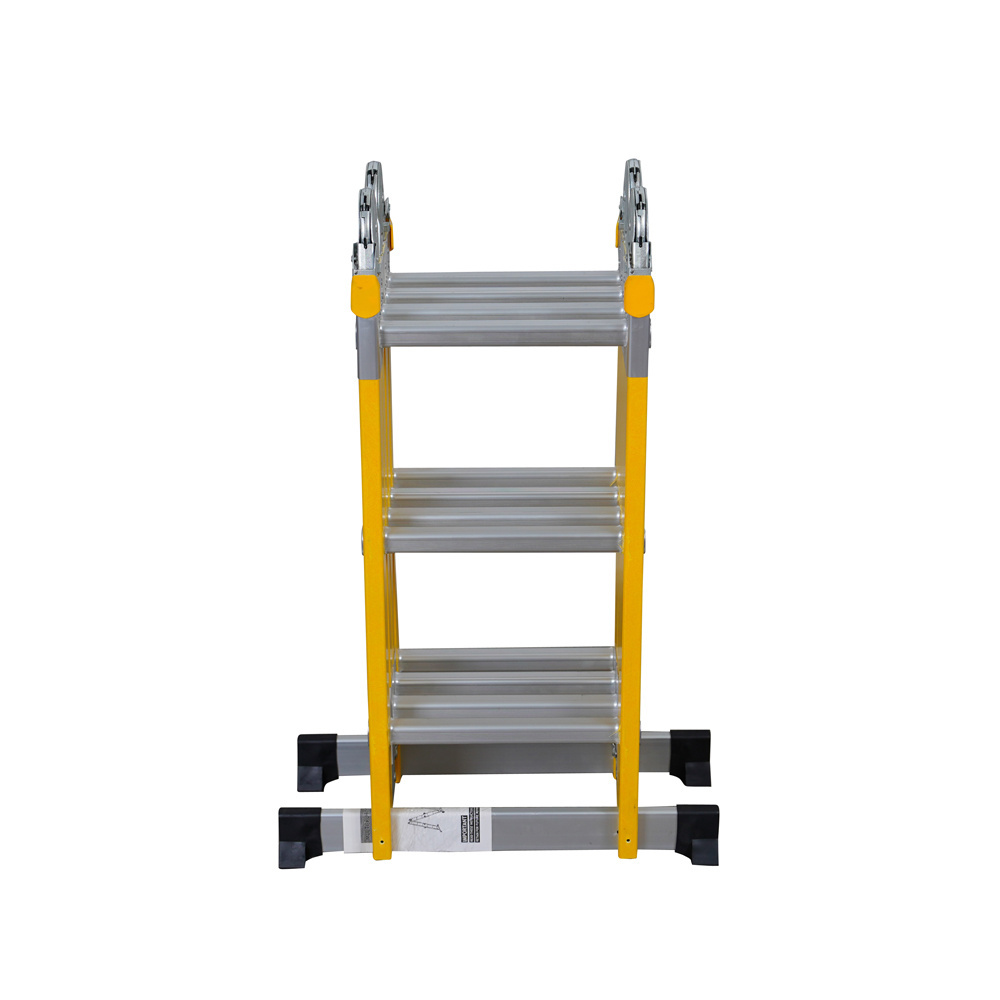 Best price safety Adjustable multipurpose multifunctional step folding industrial scaffold ladder