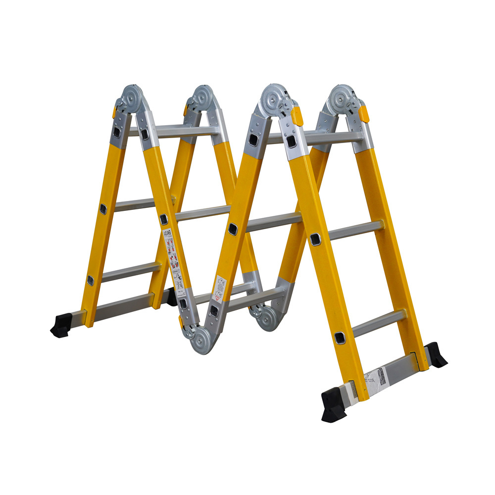 Modern Multi-purpose Aluminum Foldable Working Bench Scaffolding Telescopic Platform ladder