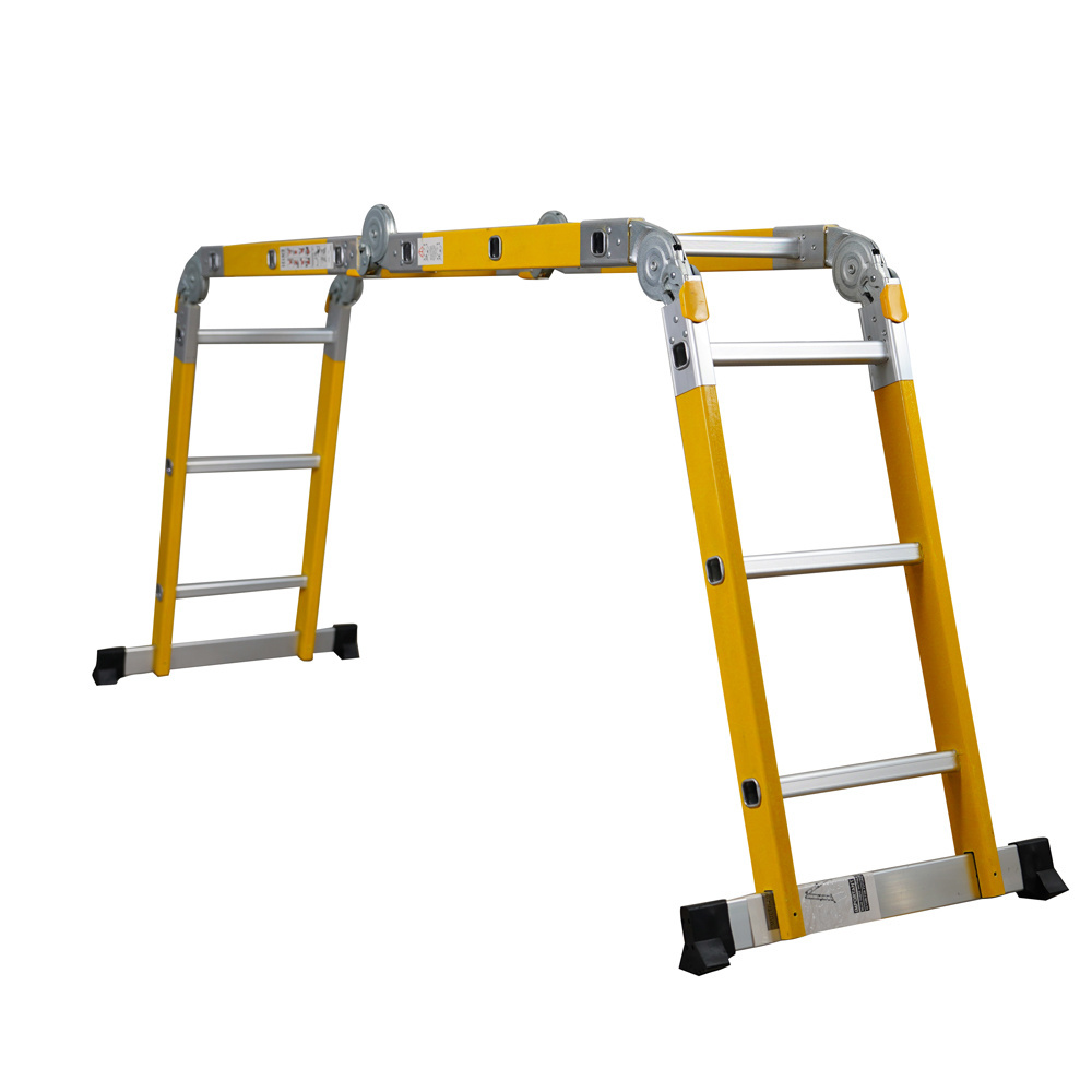 Modern Multi-purpose Aluminum Foldable Working Bench Scaffolding Telescopic Platform ladder