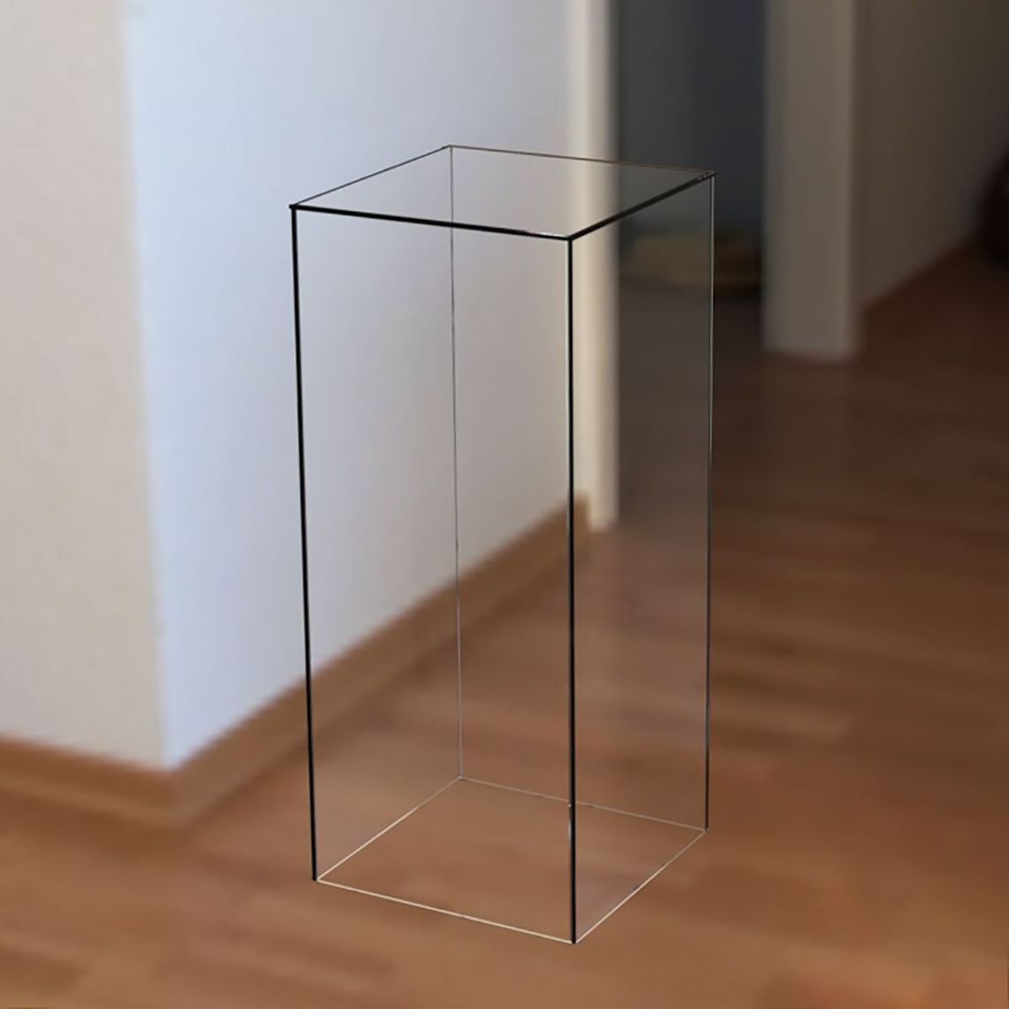 acrylic cube box clear square wedding plinths pedestal cylinders pillar acrylic flower display stand