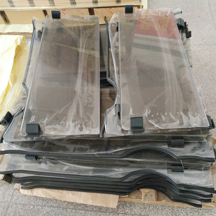 Auto Glass Shops Sun shade plastic clear tinted acrylic front Windshield glass Wholesale