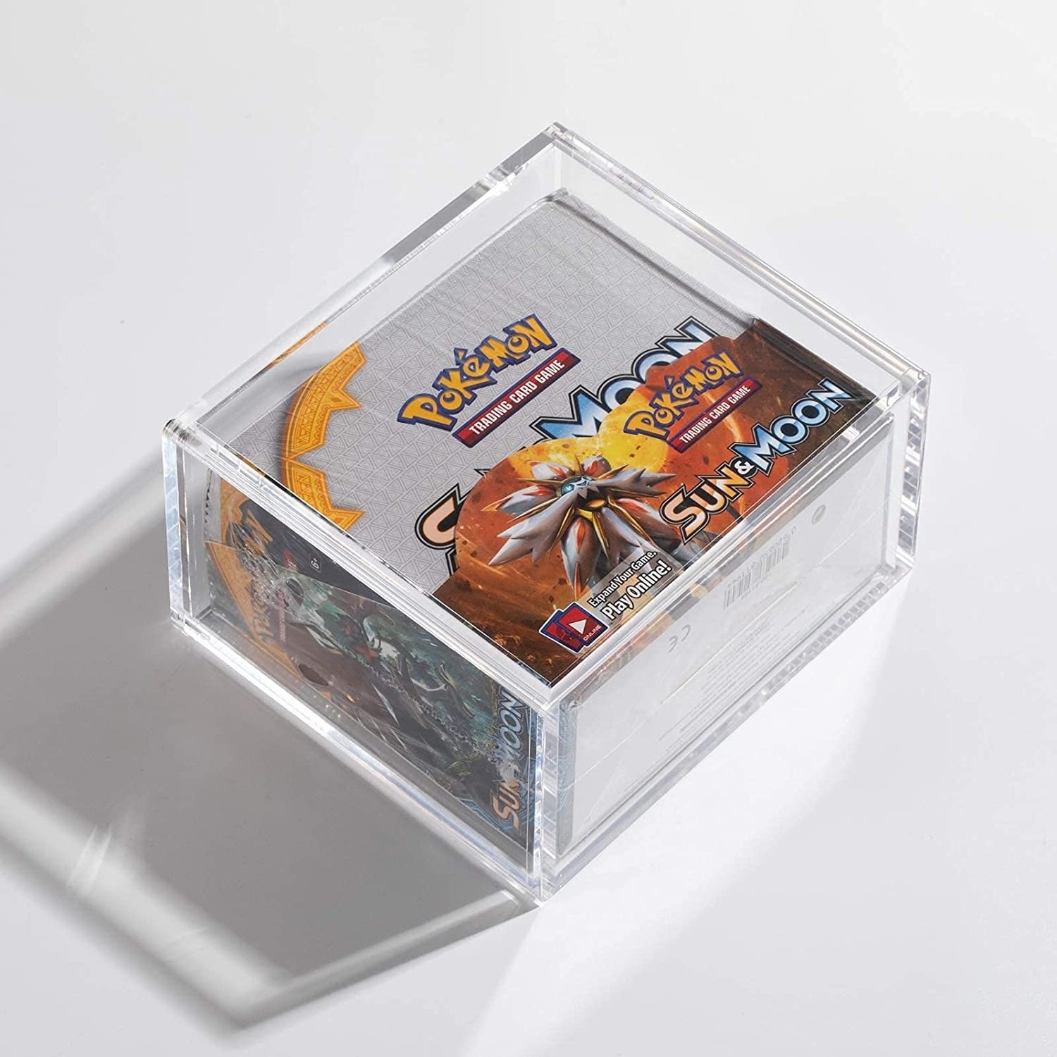 hot sale high quality custom clear pokemon display pokemon booster box