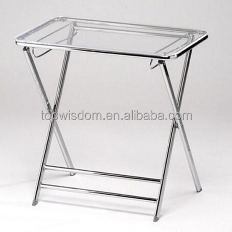 Hot sale custom transparent acrylic folding table