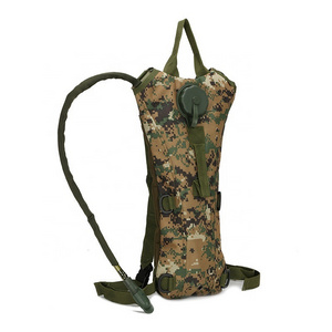 High Quality Outdoor Drinking Water Bag Custom Fishing Hiking Travel Tactical Hydration Backpack With Free 3L Bladder