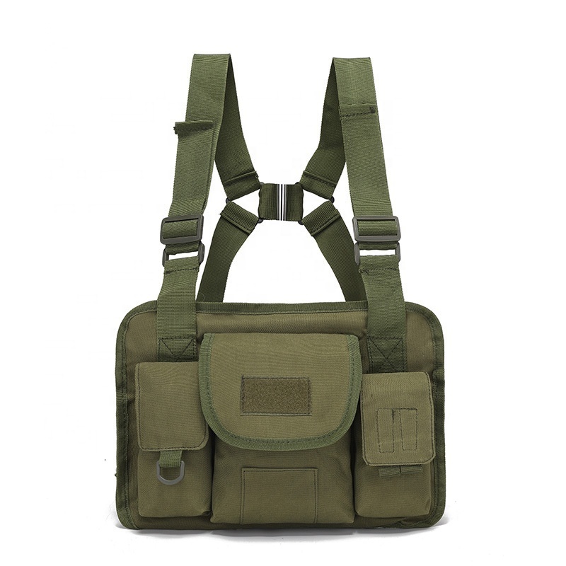 Wholesale Utility Sports Chest Pack for Men and Women Outdoor Sports Running Chest Rig Bag Camouflage EDC Front Pouch