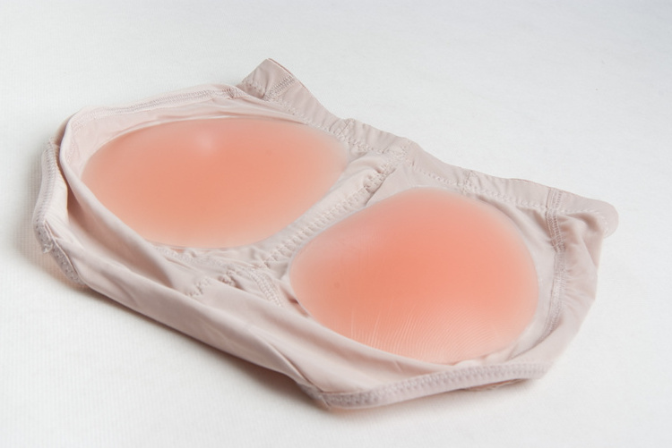 Seamless Invisible Adhesive Free Silicone Buttock Push Up Butt And Hip Enhancement Padded Panties