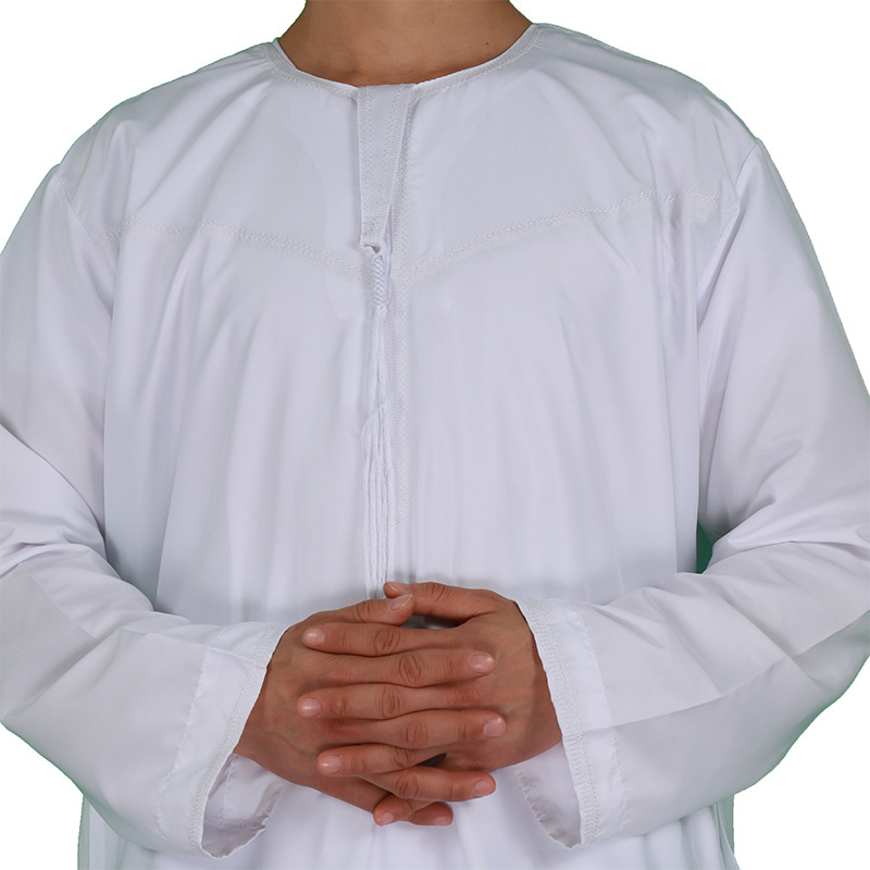 Cheap Oman Men Thobe Clothing Jubba Arabic Stock