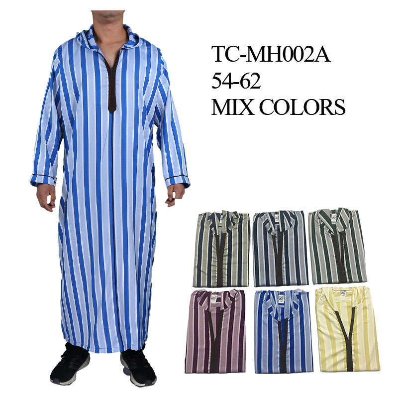 Hot Muslim Morocco Men Cotton Half Sleeve Clothing Indonesia Muslim Thobes moroccan hooded thobe