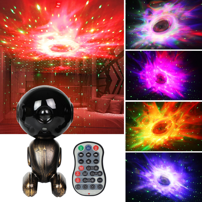 Smart APP star night light BT Robot Nebula projector lamp Astro LED Starry sky projector lights for kid gift Bedroom decoration