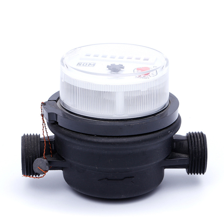 Hot product in Eastern Europe Class B single jet dry dial type plastic cold current water meter