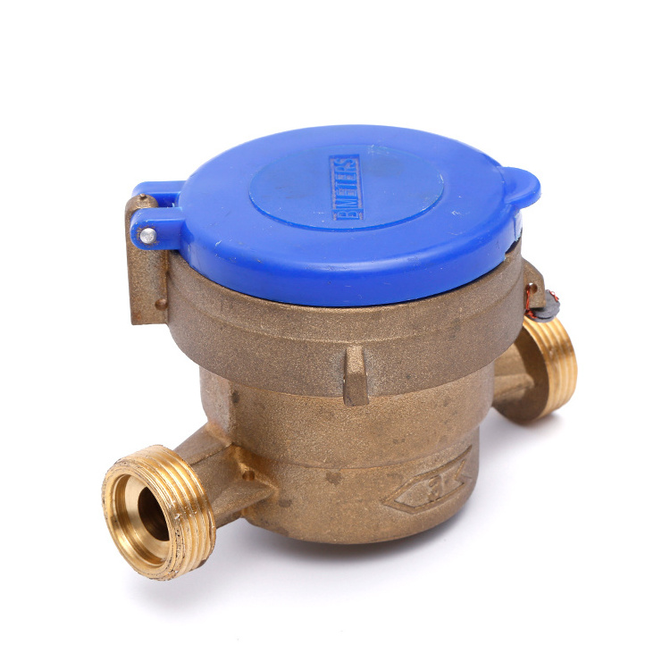 Eastern Europe Class B wholesale single jet wet-type brass body cold volume water cubic meter