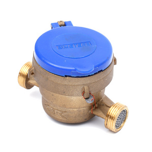 Eastern Europe Class B wholesale single jet wet-type brass body cold volume water cubic meter