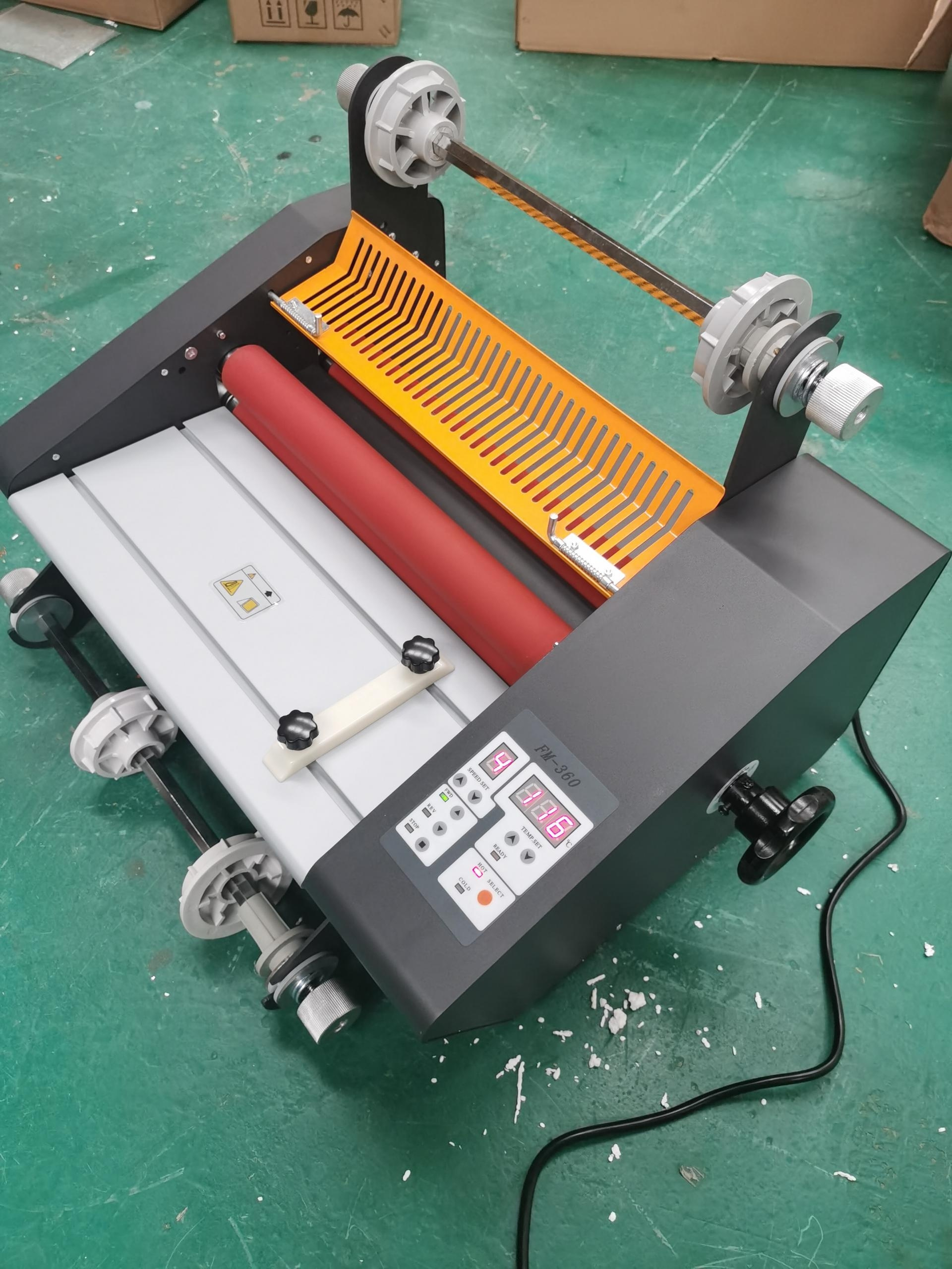 Electric/Manual Cold Roll Laminator with support stand /Cold Laminator machine