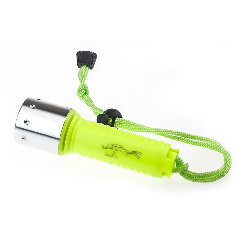 Factory supply rechargeable diving flashlight Diving powerful flashlight waterproof