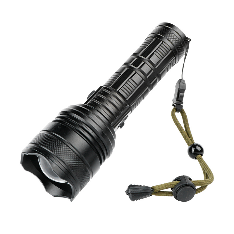 XHP50 Super Bright Rechargeable Hand Torch LED Torch Flashlight Torch 1200 lumen Outdoor Hiking Flashlight