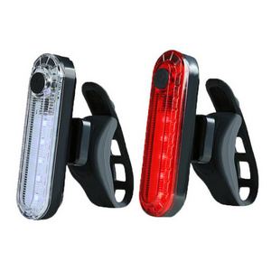 TOACH Waterproof USB Rechargeable LED Bike Light Tail Bicycle Lights Cycling Helmet Backpack Rear Lamp