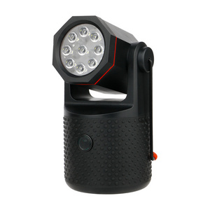 Orlite USB Rechargeable Super Bright Portable Survival Lanterns With Hook Pothook Magnetic Moving Head Beam LED Camping Light