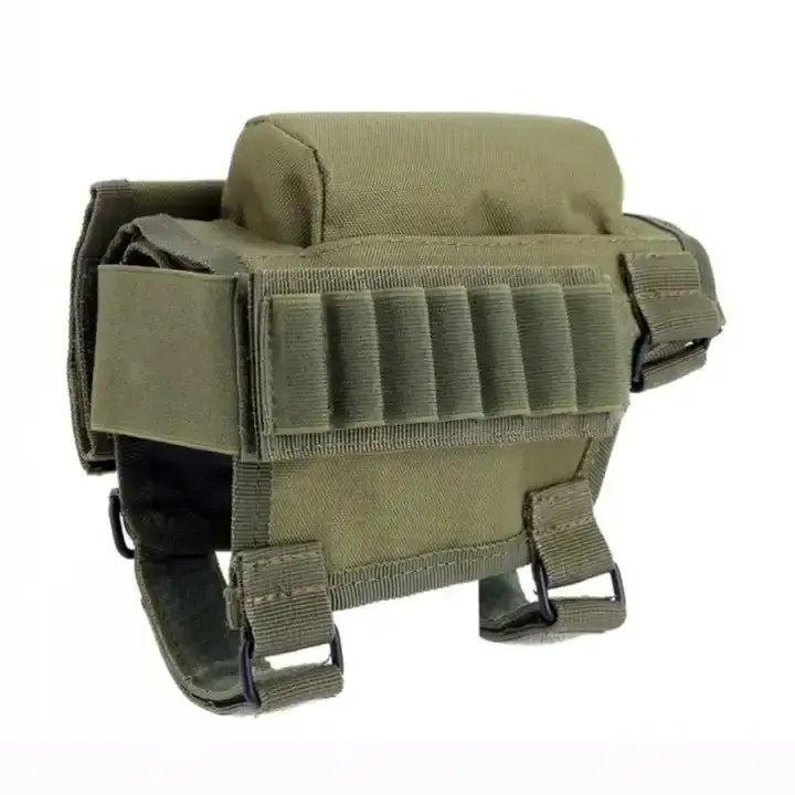 Hunting storage Bag Tactical Rest Bullet Stock Shell Magazine Molle Pouch Cartridge Holder Bag