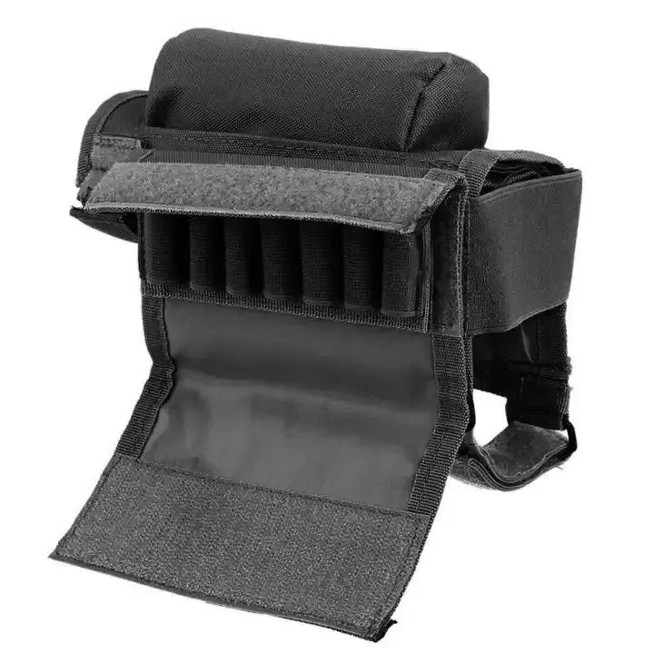 Hunting storage Bag Tactical Rest Bullet Stock Shell Magazine Molle Pouch Cartridge Holder Bag