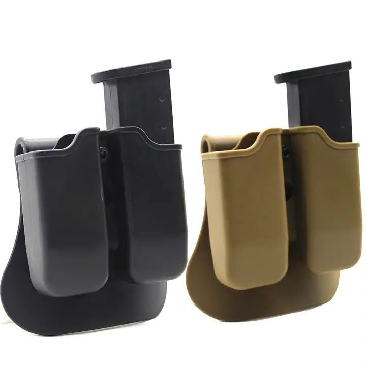 Magazine Pouch Tactical Quick Universal Double Stack Mag Pouch Holder 9mm Magazine Carrier Black