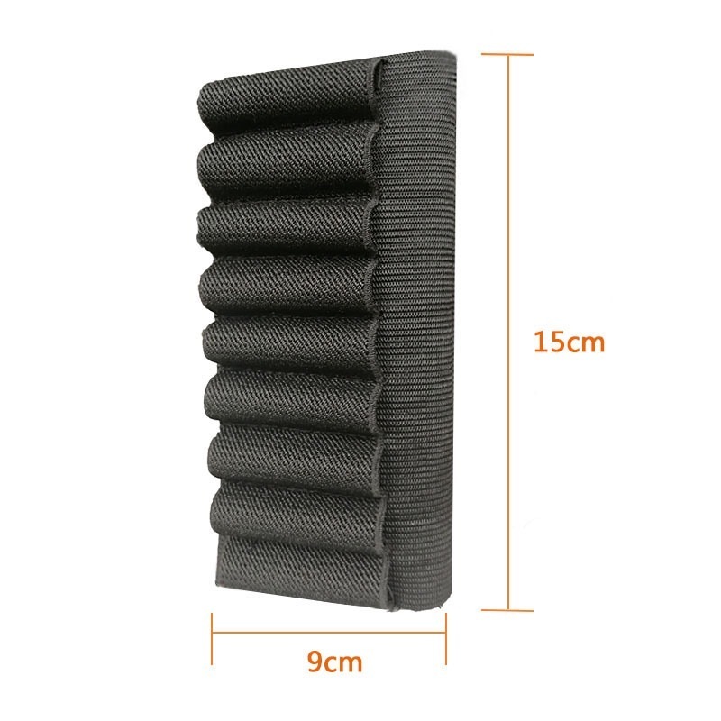 9 Rounds Ammo Carrier Shell Holder Tactical Elastic Ammo Bullet Pouch For Outdoor