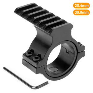 Tactical Flashlight Accessory 30mm Quick Detachable Steel Rings Scope Mount for Hunting Aluminium