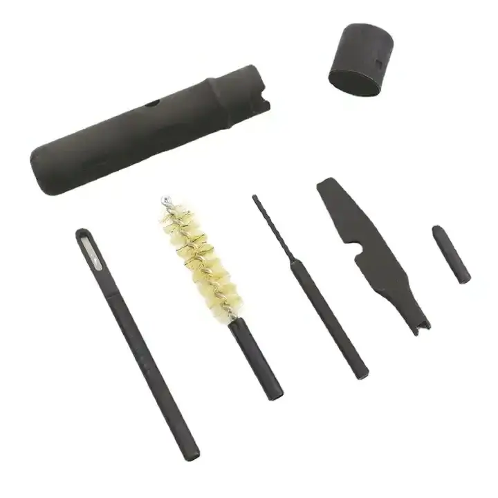 High-quality material barrel cleaning gun brush Gun cleaning kit cleaning brush Black