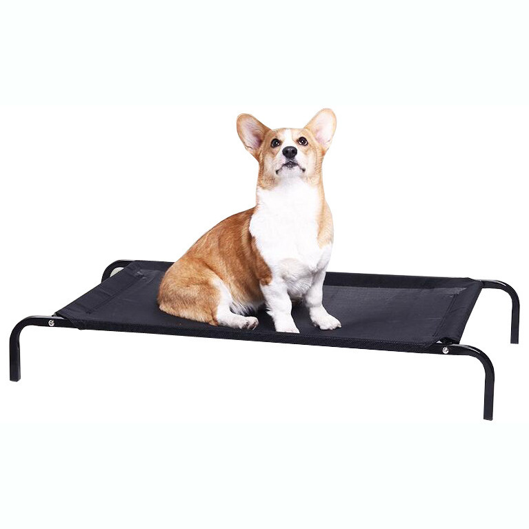 Summer breathable elevated dog bed pet bed for pet travel & outdoors