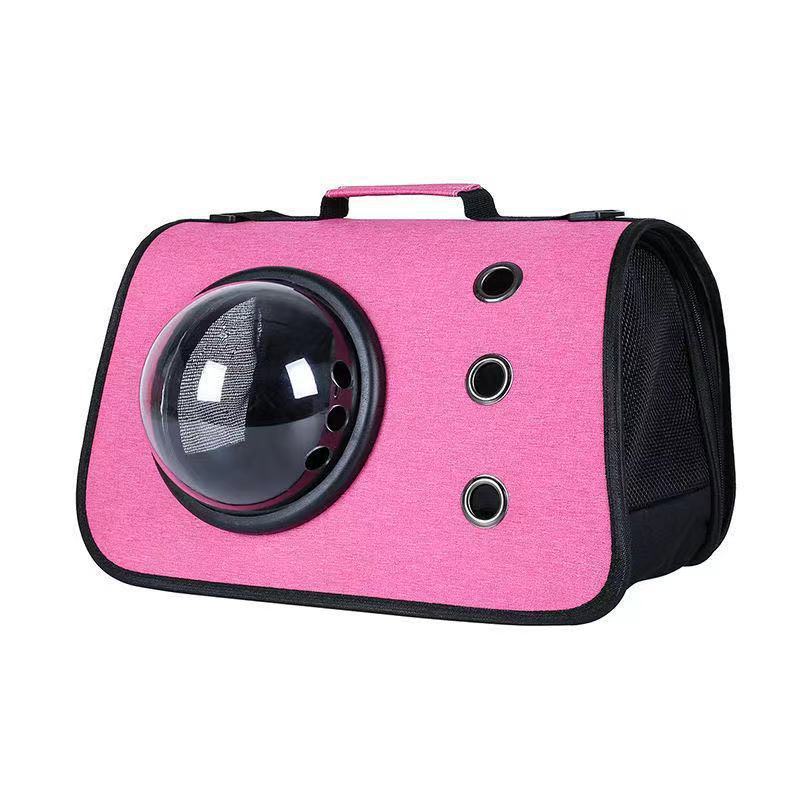 Pet Bag Wholesale Portable Cat Bags  Lightweight Folding Large Space Capsule  Breathable One Shoulder Pet Carrier