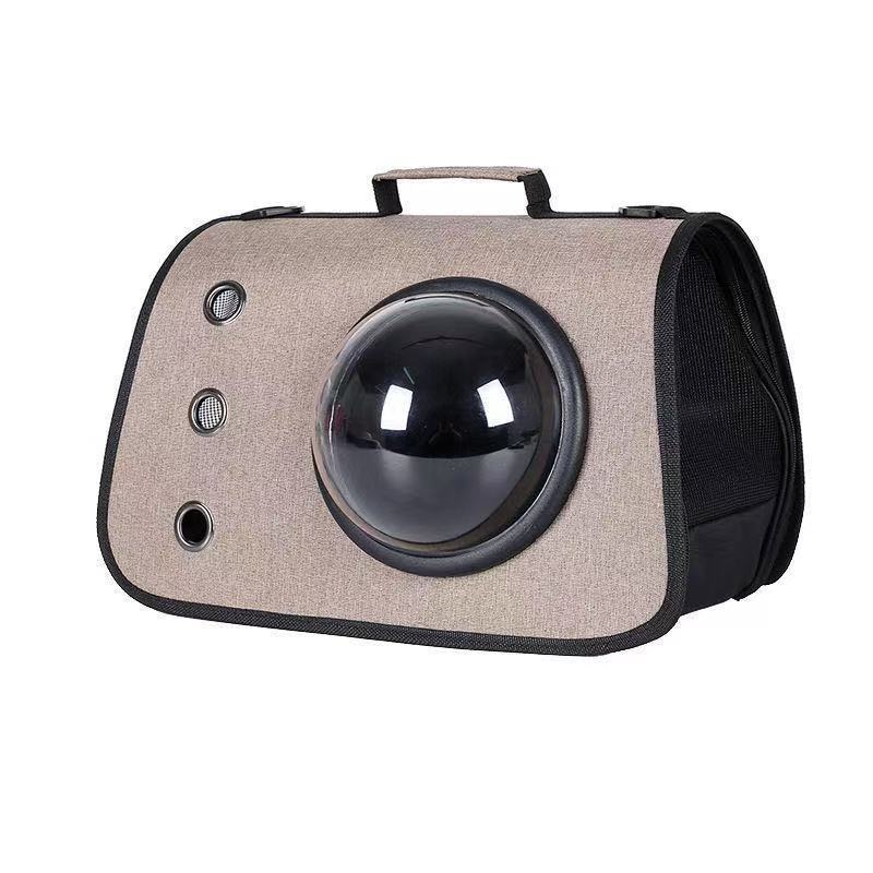 Pet Bag Wholesale Portable Cat Bags  Lightweight Folding Large Space Capsule  Breathable One Shoulder Pet Carrier